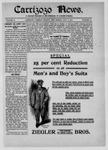 Carrizozo News, 07-09-1909 by J.A. Haley