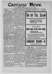 Carrizozo News, 10-22-1909 by J.A. Haley