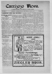 Carrizozo News, 06-10-1910 by J.A. Haley