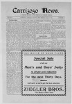 Carrizozo News, 07-08-1910 by J.A. Haley