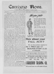Carrizozo News, 08-04-1911 by J.A. Haley
