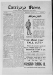 Carrizozo News, 08-11-1911 by J.A. Haley