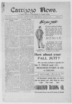 Carrizozo News, 08-18-1911 by J.A. Haley