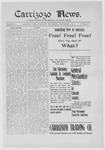 Carrizozo News, 09-01-1911 by J.A. Haley