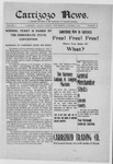 Carrizozo News, 10-06-1911 by J.A. Haley