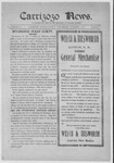 Carrizozo News, 12-08-1911 by J.A. Haley