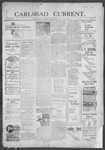 Carlsbad Current, 08-12-1899 by Carlsbad Printing Co.