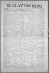 Clayton News, 08-21-1920 by Suthers & Taylor