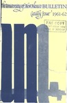1961-1962 CATALOG ISSUE- BULLETIN by UNM Office of the Registrar