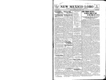 New Mexico Lobo, Volume 027, No 5, 10/17/1924 by University of New Mexico