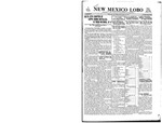 New Mexico Lobo, Volume 027, No 17, 1/30/1925 by University of New Mexico