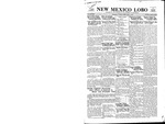 New Mexico Lobo, Volume 027, No 28, 4/17/1925 by University of New Mexico