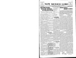New Mexico Lobo, Volume 028, No 25, 4/9/1926 by University of New Mexico