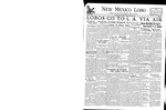 New Mexico Lobo, Volume 032, No 4, 10/11/1929 by University of New Mexico