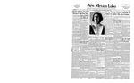 New Mexico Lobo, Volume 039, No 13, 10/28/1936