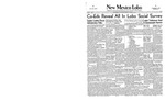 New Mexico Lobo, Volume 040, No 28, 1/12/1938 by University of New Mexico