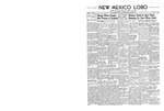 New Mexico Lobo, Volume 041, No 8, 10/5/1938 by University of New Mexico