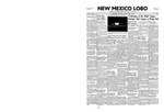 New Mexico Lobo, Volume 041, No 20, 11/16/1938 by University of New Mexico