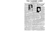 The Summer Lobo, Volume 009, No 7, 7/21/1939 by University of New Mexico