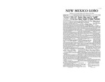 New Mexico Lobo, Volume 042, No 49, 4/16/1940 by University of New Mexico