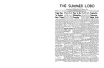 The Summer Lobo, Volume 010, No 8, 7/19/1940 by University of New Mexico