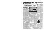 New Mexico Lobo, Volume 043, No 29, 1/31/1941 by University of New Mexico