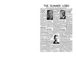 The Summer Lobo, Volume 011, No 3, 6/27/1941 by University of New Mexico
