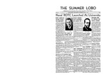 The Summer Lobo, Volume 011, No 4, 7/3/1941 by University of New Mexico