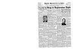 New Mexico Lobo, Volume 044, No 30, 1/16/1942 by University of New Mexico