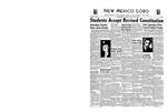 New Mexico Lobo, Volume 045, No 27, 3/19/1943 by University of New Mexico