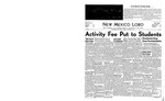 New Mexico Lobo, Volume 047, No 9, 9/1/1944 by University of New Mexico