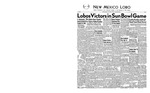 New Mexico Lobo, Volume 048, No 23, 1/4/1946 by University of New Mexico