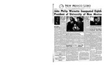 New Mexico Lobo, Volume 048, No 38, 5/10/1946 by University of New Mexico