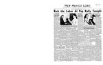New Mexico Lobo, Volume 049, No 12, 11/1/1946 by University of New Mexico