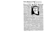 New Mexico Lobo, Volume 060, No 37, 11/27/1956 by University of New Mexico