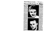 New Mexico Lobo, Volume 062, No 81, 5/15/1959 by University of New Mexico