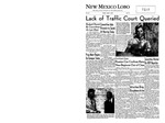 New Mexico Lobo, Volume 063, No 67, 4/1/1960 by University of New Mexico
