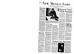 New Mexico Lobo, Volume 071, No 85, 3/25/1968