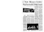 New Mexico Lobo, Volume 072, No 2, 9/16/1968 by University of New Mexico