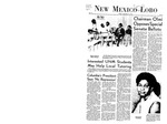 New Mexico Lobo, Volume 072, No 6, 9/20/1968 by University of New Mexico