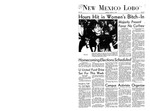 New Mexico Lobo, Volume 072, No 18, 10/8/1968 by University of New Mexico