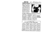 New Mexico Lobo, Volume 073, No 48, 11/21/1969 by University of New Mexico