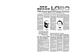 New Mexico Lobo, Volume 073, No 129, 5/1/1970 by University of New Mexico