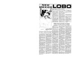 New Mexico Lobo, Volume 074, No 135, 5/7/1971