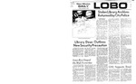 New Mexico Daily Lobo, Volume 076, No 50, 11/3/1972 by University of New Mexico