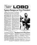 New Mexico Daily Lobo, Volume 077, No 34, 10/11/1973 by University of New Mexico