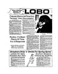 New Mexico Daily Lobo, Volume 077, No 104, 3/5/1974 by University of New Mexico