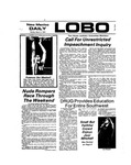 New Mexico Daily Lobo, Volume 077, No 108, 3/11/1974 by University of New Mexico