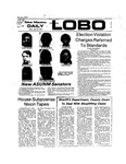 New Mexico Daily Lobo, Volume 077, No 127, 4/12/1974 by University of New Mexico