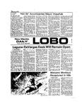 New Mexico Daily Lobo, Volume 077, No 139, 4/30/1974 by University of New Mexico